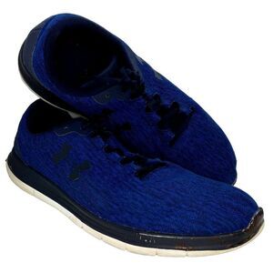 Under Armour Remix Mens Pre-owned Blue w/Black Running Sneakers - sz. 13